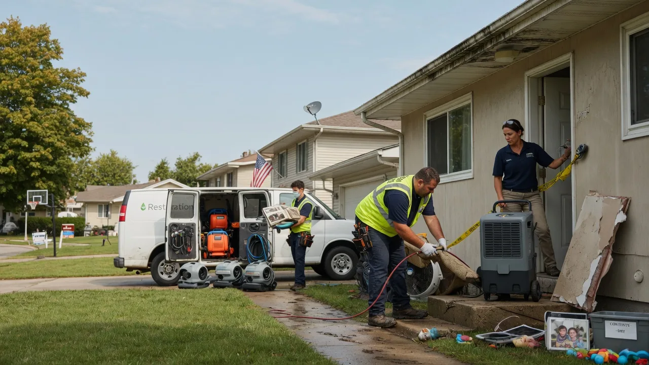 Water Damage Restoration in High Bridge, WI near me